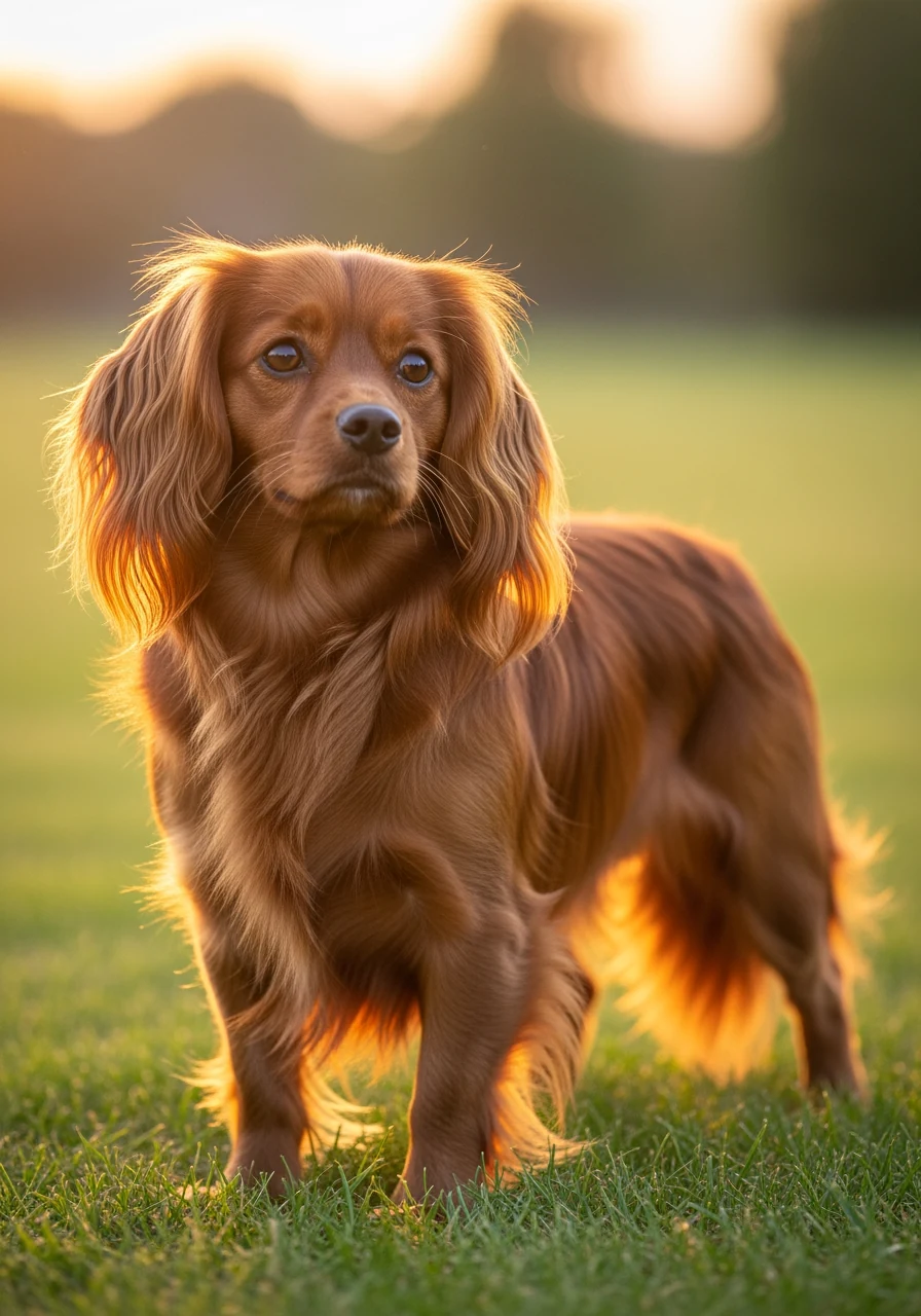Bolonka Zwetna adulte en presentation, illustrant le standard de la race
